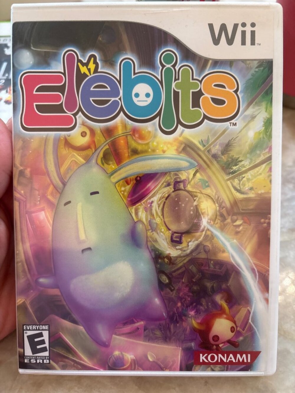 Elebits Nintendo Wii Game With Case & Instruction Booklet By Konami